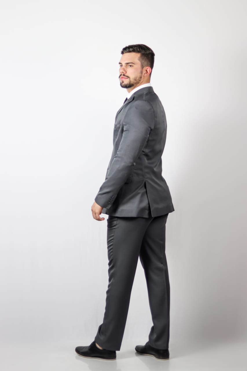 15-Microibra 2 Botões Corte Italiano Modelagem Semi Slim Pespontado