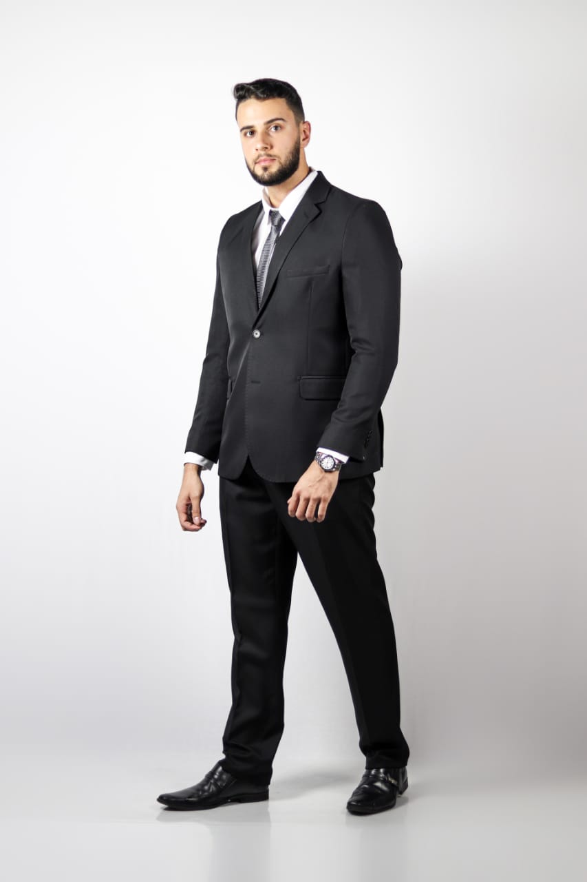 34-Microibra 2 Botões Corte Italiano Modelagem Semi Slim Pespontado